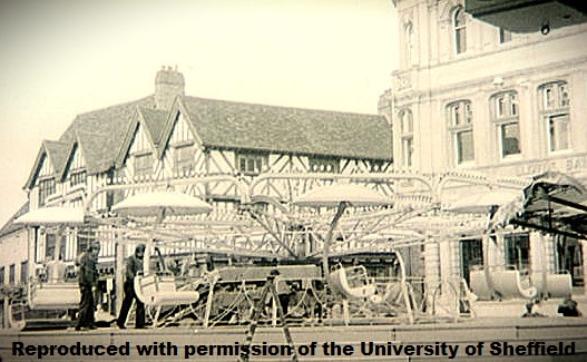 J Coggers Paratrooper in 1974 at the Stratford-upon-Avon Mop Fair